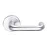 L9080P-03B-625 Schlage L Series Storeroom Commercial Mortise Lock with 03 Cast Lever Design in Bright Chrome