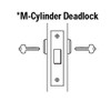 48H7M605 Best 48H Series Double Cylinder Mortise Deadlocks in Bright Brass