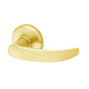 40HTKIS214H605 Best 40H Series Trim Kits Inside Lever w/ turn with Curved Return Style in Bright Brass