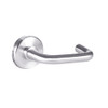 40HTKOS13S629 Best 40H Series Trim Kits Outside Lever Only with Solid Tube-Return Trim Style in Bright Stainless Steel