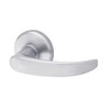 40HTKOS114R626 Best 40H Series Trim Kits Outside Lever Only with Curved Return Style in Satin Chrome