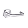 40HTKOS23R629 Best 40H Series Trim Kits Outside Lever w/ Cylinder with Solid Tube-Return Trim Style in Bright Stainless Steel