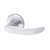 40HTKOS214R625 Best 40H Series Trim Kits Outside Lever w/ Cylinder with Curved Return Style in Bright Chrome