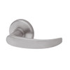 40HTKOS214R630 Best 40H Series Trim Kits Outside Lever w/ Cylinder with Curved Return Style in Satin Stainless Steel
