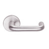 L9456L-03A-630 Schlage L Series Less Cylinder Corridor with Deadbolt Commercial Mortise Lock with 03 Cast Lever Design in Satin Stainless Steel