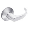 9KW37DEL14KSTK625 Best 9KW Series Fail Safe Electromechanical Heavy Duty Cylindrical Lock with Curved w/ Return Style in Bright Chrome