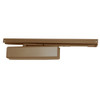 1460T-H-BUMPER-DKBRZ-DS LCN Surface Mount Door Closer with Hold Open Track with Bumper in Dark Bronze Finish