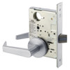 AUR8801FL-626 Yale 8800FL Series Non-Keyed Mortise Passage Locks with Augusta Lever in Satin Chrome