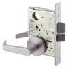 AUR8802FL-630 Yale 8800FL Series Non-Keyed Mortise Privacy Locks with Augusta Lever in Satin Stainless Steel