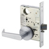 AUR8828FL-626 Yale 8800FL Series Non-Keyed Mortise Exit Locks with Augusta Lever in Satin Chrome