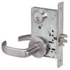 PBR8830-2FL-630 Yale 8800FL Series Double Cylinder Mortise Asylum Locks with Pacific Beach Lever in Satin Stainless Steel