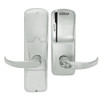 AD200-CY-40-MS-SPA-RD-619 Schlage Privacy Magnetic Stripe(Swipe) Lock with Sparta Lever in Satin Nickel