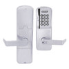 AD200-CY-40-MSK-RHO-RD-626 Schlage Privacy Magnetic Stripe Keypad Lock with Rhodes Lever in Satin Chrome