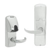 AD200-CY-40-MG-SPA-RD-619 Schlage Privacy Magnetic Stripe(Insert) Lock with Sparta Lever in Satin Nickel