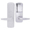 AD200-CY-60-MS-ATH-RD-626 Schlage Apartment Magnetic Stripe(Swipe) Lock with Athens Lever in Satin Chrome