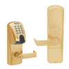 AD200-CY-60-MGK-RHO-RD-612 Schlage Apartment Magnetic Stripe(Insert) Keypad Lock with Rhodes Lever in Satin Bronze