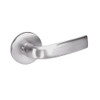 JNR8860FL-630 Yale 8800FL Series Single Cylinder with Deadbolt Mortise Entrance or Storeroom Lock with Indicator with Jefferson Lever in Satin Stainless Steel