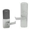 AD200-CY-40-MTK-RHO-RD-619 Schlage Privacy Multi-Technology Keypad Lock with Rhodes Lever in Satin Nickel