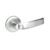 JNR8802FL-618 Yale 8800FL Series Non-Keyed Mortise Privacy Locks with Jefferson Lever in Bright Nickel