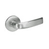 JNR8828FL-619 Yale 8800FL Series Non-Keyed Mortise Exit Locks with Jefferson Lever in Satin Nickel