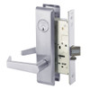AUCN8805FL-626 Yale 8800FL Series Single Cylinder Mortise Storeroom/Closet Locks with Augusta Lever in Satin Chrome