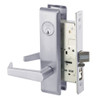 AUCN8807FL-626 Yale 8800FL Series Single Cylinder Mortise Entrance Locks with Augusta Lever in Satin Chrome