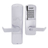 AD200-CY-60-MSK-RHO-GD-29R-626 Schlage Apartment Cylindrical Magnetic Stripe Keypad Lock with Rhodes Lever in Satin Chrome