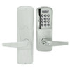 AD200-CY-60-MSK-ATH-GD-29R-619 Schlage Apartment Cylindrical Magnetic Stripe Keypad Lock with Athens Lever in Satin Nickel