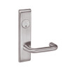 CRCN8808FL-630 Yale 8800FL Series Single Cylinder Mortise Classroom Locks with Carmel Lever in Satin Stainless Steel
