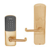 AD200-CY-60-MTK-TLR-GD-29R-612 Schlage Apartment Cylindrical Multi-Technology Keypad Lock with Tubular Lever in Satin Bronze