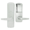 AD200-CY-40-MS-ATH-PD-619 Schlage Privacy Magnetic Stripe(Swipe) Lock with Athens Lever in Satin Nickel