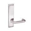 CRCN8862FL-629 Yale 8800FL Series Non-Keyed Mortise Bathroom Locks with Carmel Lever in Bright Stainless Steel