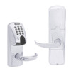 AD200-CY-40-MGK-SPA-PD-625 Schlage Privacy Magnetic Stripe(Insert) Keypad Lock with Sparta Lever in Bright Chrome
