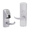 AD200-CY-40-MGK-SPA-PD-626 Schlage Privacy Magnetic Stripe(Insert) Keypad Lock with Sparta Lever in Satin Chrome