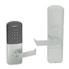 AD200-CY-60-MTK-RHO-PD-619 Schlage Apartment Multi-Technology Keypad Lock with Rhodes Lever in Satin Nickel