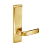 JNCN8802FL-605 Yale 8800FL Series Non-Keyed Mortise Privacy Locks with Jefferson Lever in Bright Brass