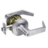 AU5417LN-626 Yale 5400LN Series Double Cylinder Apartment or Exit Cylindrical Lock with Augusta Lever in Satin Chrome