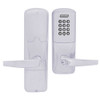 AD200-CY-70-KP-ATH-RD-626 Schlage Classroom/Storeroom Cylindrical Keypad Lock with Athens Lever in Satin Chrome