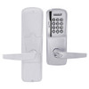 AD200-CY-70-MSK-ATH-RD-626 Schlage Classroom/Storeroom Magnetic Stripe Keypad Lock with Athens Lever in Satin Chrome