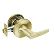 MO5439LN-605 Yale 5400LN Series Single Cylinder Communicating Storeroom Cylindrical Lock with Monroe Lever in Bright Brass