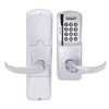 AD200-MS-40-MSK-SPA-RD-626 Schlage Privacy Mortise Magnetic Stripe Keypad Lock with Sparta Lever in Satin Chrome