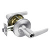 SI-MO5406LN-625 Yale 5400LN Series Single Cylinder Service Station Cylindrical Locks with Monroe Lever Prepped for Schlage IC Core in Bright Chrome