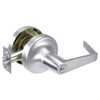 AU5329LN-625 Yale 5300LN Series Single Cylinder Communicating Classroom Cylindrical Lock with Augusta Lever in Bright Chrome