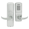 AD200-MS-60-KP-SPA-RD-619 Schlage Apartment Mortise Keypad Lock with Sparta Lever in Satin Nickel
