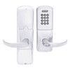 AD200-MS-60-KP-SPA-RD-625 Schlage Apartment Mortise Keypad Lock with Sparta Lever in Bright Chrome