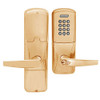 AD200-MS-60-KP-ATH-RD-612 Schlage Apartment Mortise Keypad Lock with Athens Lever in Satin Bronze