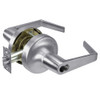B-AU5308LN-626 Yale 5300LN Series Single Cylinder Classroom Cylindrical Lock with Augusta Lever Prepped for SFIC in Satin Chrome
