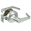 AU5301LN-619 Yale 5300LN Series Non-Keyed Passage or Closet Latchset Cylindrical Locks with Augusta Lever in Satin Nickel