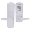 AD200-MS-50-KP-ATH-RD-626 Schlage Office Mortise Keypad Lock with Athens Lever in Satin Chrome