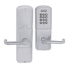 AD200-MS-50-KP-TLR-RD-626 Schlage Office Mortise Keypad Lock with Tubular Lever in Satin Chrome